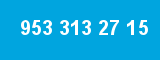953 313 27 15 953 313 27 15
